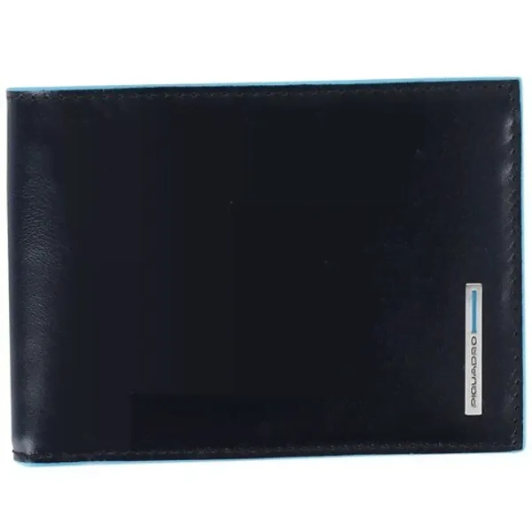 Кошелек Piquadro Blue Square, синий, 12,5x9x2 см