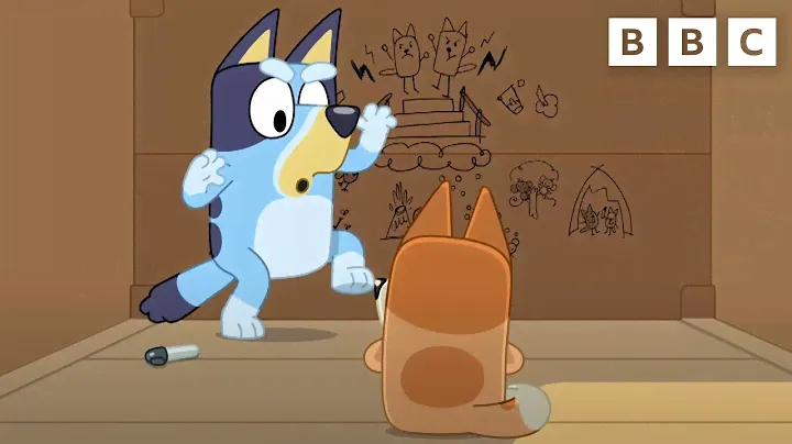 Bluey and Bingo Play in the Box | CBeebies