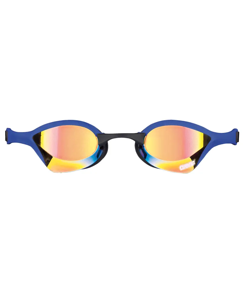Очки для плавания Arena Cobra Ultra Mirror Yellow revo/Blue (1E032 73)-0