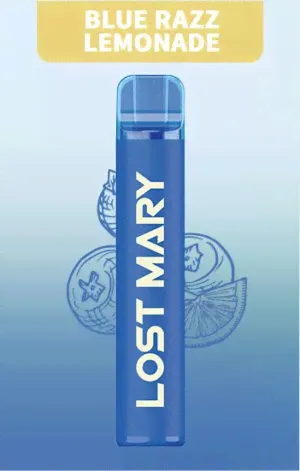 Одноразовая электронная сигарета Lost Mary CM 1500 - Blue Razz Lemonade (Голубика Лимонад)