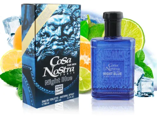 Paris Line Cosa Nostra Night Blue, Edt, 100 ml (Mуж)-0