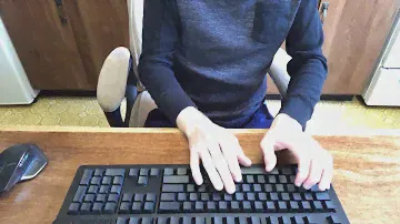 Kailh Box Pale Blue switches Typing Test