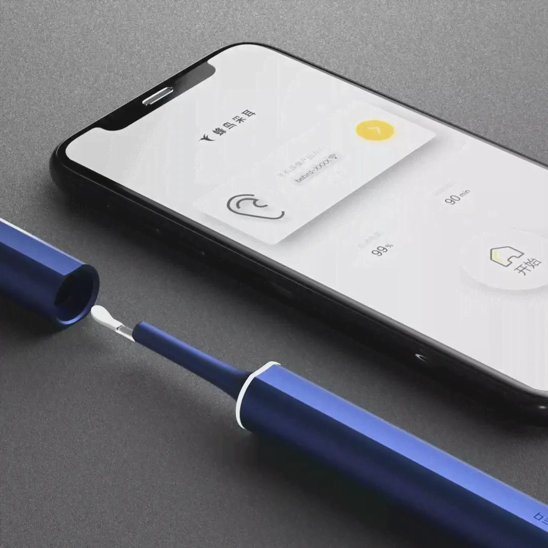 Умная ушная палочка Xiaomi Bebird Smart Visual Ear Stick X17 Pro Blue-2