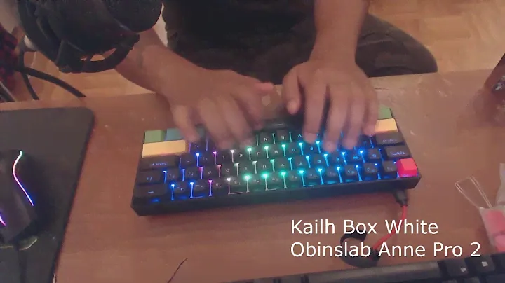 Quick Typing Test - Cherry MX Blue vs Kailh Box White