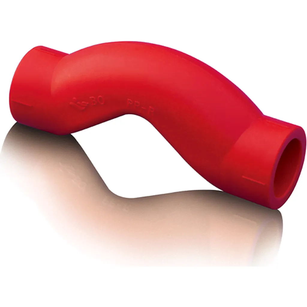 Обвод-фитинг (короткий) Blue Ocean Fire-S-B1 Fire Secure 63 красный PPRF/BP(R)-63-0