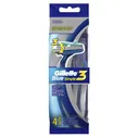Бритвы одноразовые Blue Simple 3 4 шт