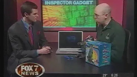 Fox 7 — Inspector Gadget Spot — компьютерный микроскоп QX5