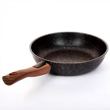 Сковорода 26см KUKMARA Granit Ultra Induction blue антипригарное покрытие съемная ручка литой алюминий