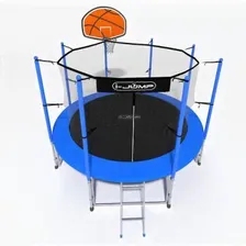 Батут i-Jump Basket 12ft blue