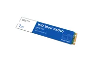 Накопитель WD SSD Blue SA510, 500GB, M.2(22x80mm), SATA3, R/W 560/530MB/s, IOPs 95 000/84 000, TBW 200, DWPD 0.2 (12 мес.)