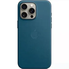 Чехол FineWoven с MagSafe для iPhone 15 Pro Max, цвет: Pacific Blue
