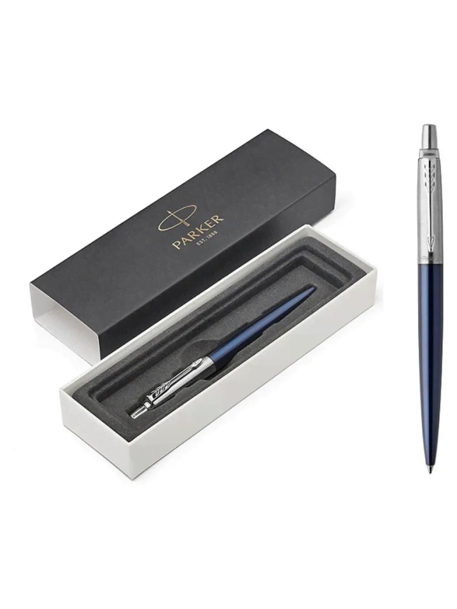 Ручка шариковая Parker Jotter Royal Blue CT BP M. GB 1953186