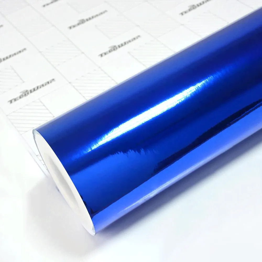 Пленка Зеркальный хром синий TeckWrap - Sapphire Blue - CHM08E-0