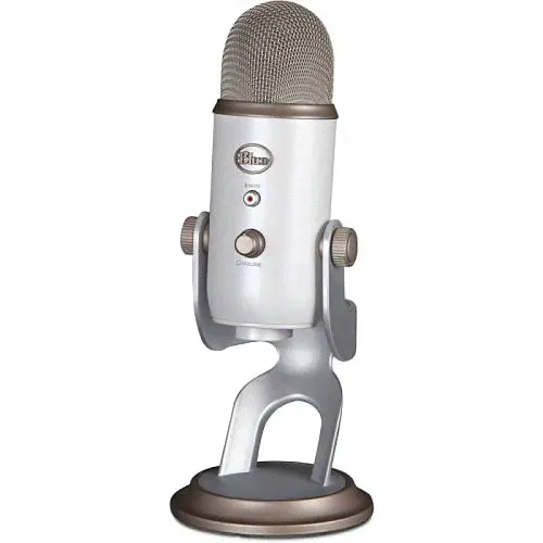Микрофон BLUE Yeti Vintage White с USB для компьютера-0