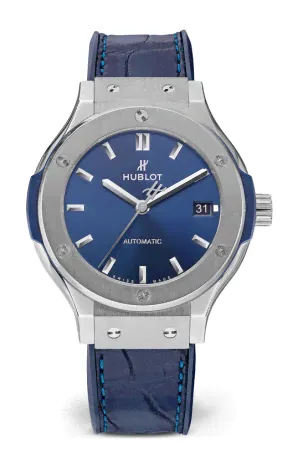 Часы Hublot Classic Fusion Blue Titanium 565.NX.7170.LR 21288-0