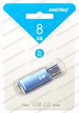 Флешка 8 Gb SmartBuy V-Cut Blue