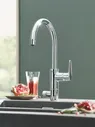 Смеситель Grohe Blue Pure BauCurve 30385000, с функцией фильтрации воды, хром