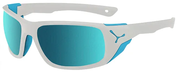 Очки Cebe Jorasses L Matt White Blue Peak Grey Cat.4 Blue Ar
