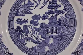 Чашка с блюдцем 200 мл, Blue Willow