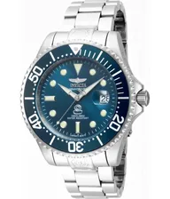 Invicta Grand Diver 18160 Automatic Blue 300м Часы механические
