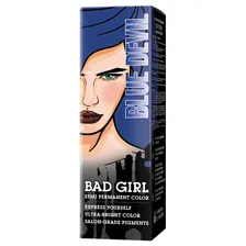 Bad Girl - Оттеночное средство для волос Blue Devil (синий)