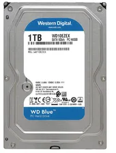 Жесткий диск 1Tb SATA-3 Western Digital Blue 7200rpm <WD10EZEX> 64Mb
