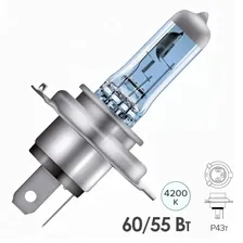 Лампа 64193CBI H4 12V 60/55W P43t (4200К) COOL BLUE INTENSE OSRAM