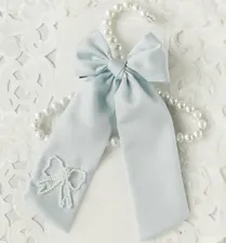 A Pearl Dream Blue Bow
