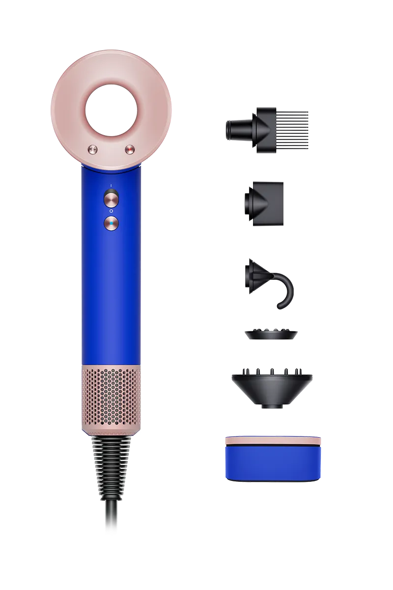 Фен Dyson Supersonic hair dryer Blue/Blush, синий-1