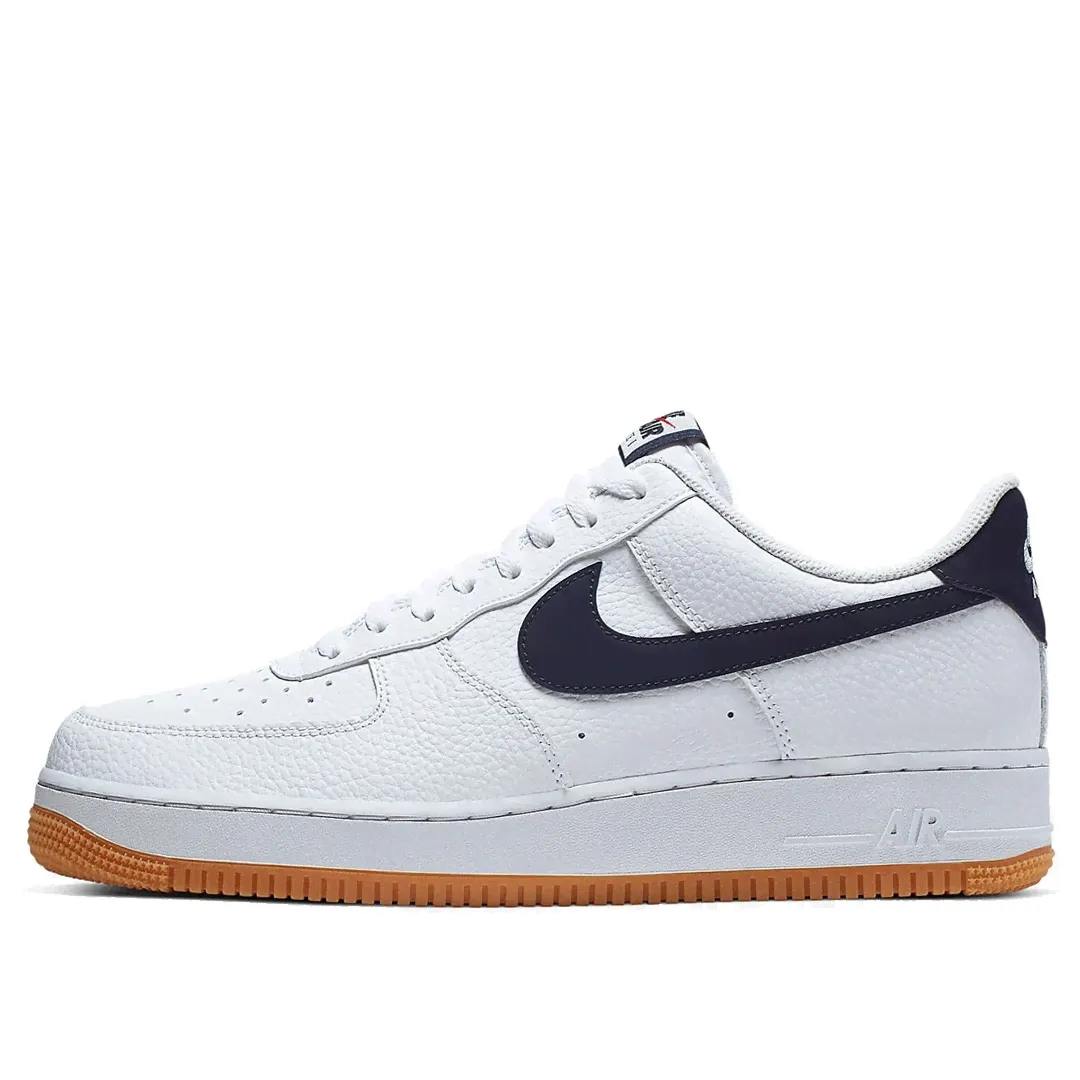 Nike Air Force 1 White-Blue-0