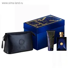 Мужской набор Versace Dylan Blue: Туалетная вода, 30 мл + парфюмированный гель для душа, 50 мл