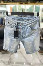 Мужские джинсовые шорты Dsquared2 Denim - Light Blue (3499)