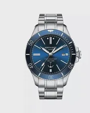 Наручные часы Часы Anchor Blue кинетические синий серебряный