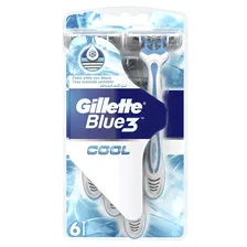 Gillette blue 3 cool 6's - одноразовые бритвы