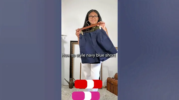 How to style navy blue short - Summer Casual outfits - Fashion over 40