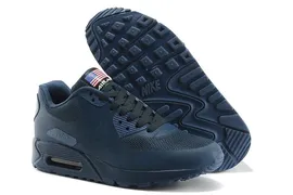 Nike Air Max 90 Hyperfuse Blue, синий, нейлон, мужские, женские
