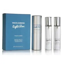 Набор mini 3х20 ml Дольче Габбана «Light blue wom»