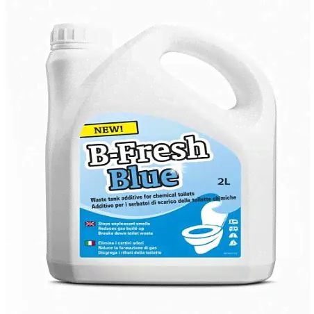 Жидкость Thetford B-Fresh Blue 2 л расщепитель для слива в сточные ямы-0
