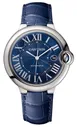 Cartier Часы наручные Механические Серия Cartier blue balloon, погружение на 300 метров, механические часы с автоподзаводом, водонепроницаемые, ударопрочные, многофункциональные, подарок на Новый год,