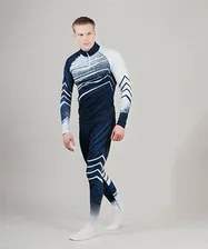 Костюм гоночный Nordski Pro Blue/Pearl Blue