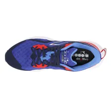 Diadora Mythos Blushield Volo 3 Running Mens Blue Sneakers Athletic Shoes 17909