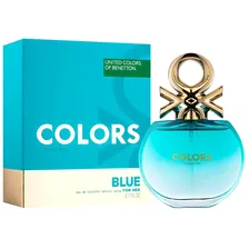 Benetton Туалетная вода Colors De Blue For Her женская, 80 мл edt