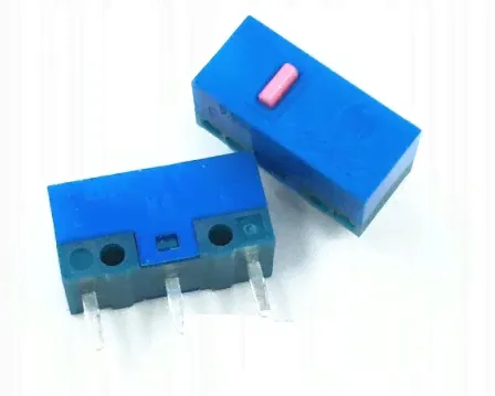 Przełącznik do myszki Huano Blue Shell Pink Dot
