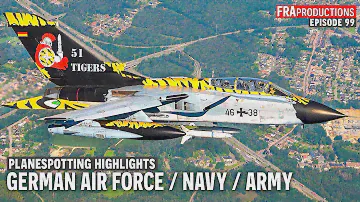 Planespotting HIGHLIGHTS: German Air Force (Luftwaffe), Navy (Marine) & Army (Heer)