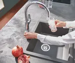 Смеситель Grohe Blue Pure BauCurve 30385000, с функцией фильтрации воды, хром