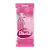 Бритва Gillette Blue II Women 2 лезвия пластиковая ручка плавающая головка 5шт. (1/24)