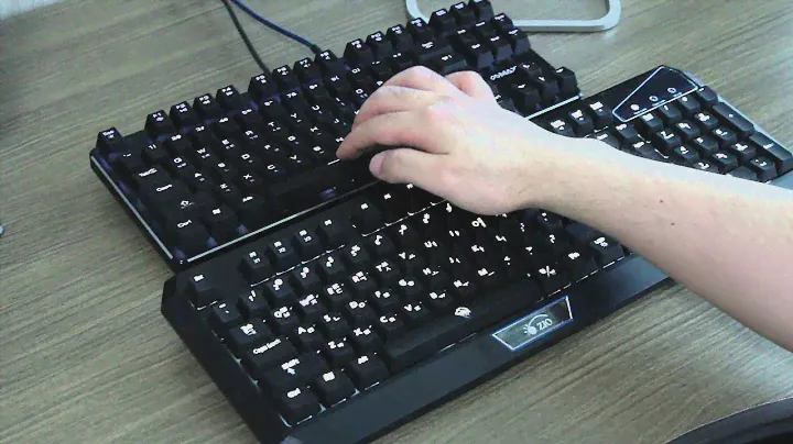 Outemu Blue Switch & Cherry MX Blue Switch Typing