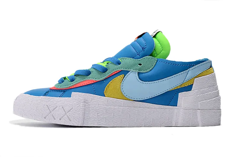 Kaws x Sacai x Nike Blazer Low 'Neptune Blue'