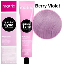 Щелочная безаммиачная краска Sapphire Blue Сапфировый синий Matrix SoColor Sync, 90 мл