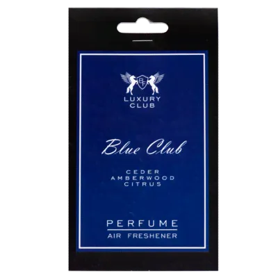 Air Spice Ароматизатор подвесной Luxury Club Blue (по мотивам Bleu de Chanel) BF08-1